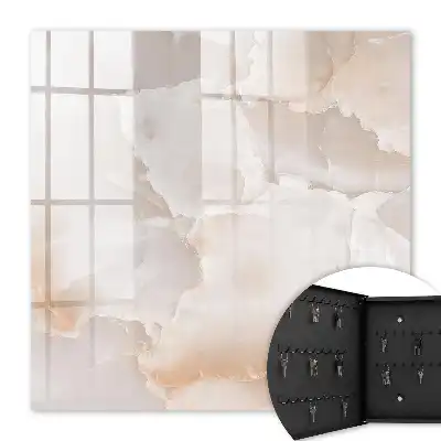 Decorative key box Subtle stone texture