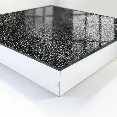 Key cabinet Shimmering waves of a wavy pattern