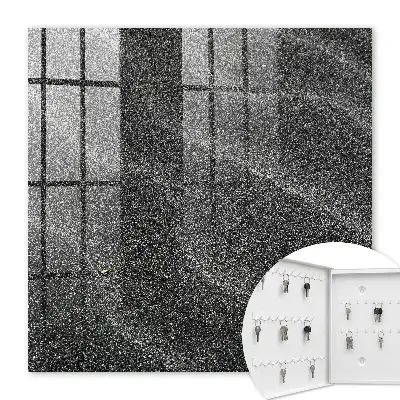Key cabinet Shimmering waves of a wavy pattern