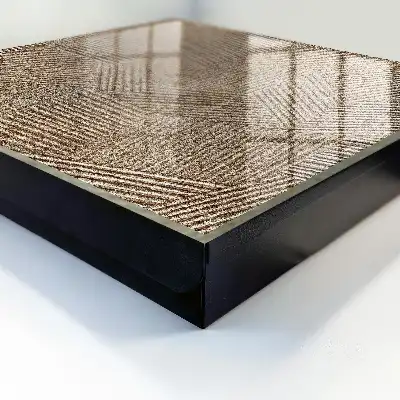 Key box for home Geometric pattern of diagonal lines