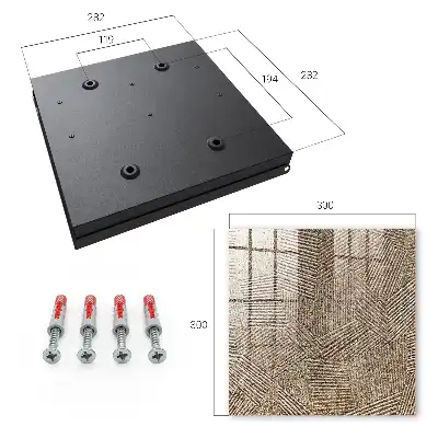 Key box for home Geometric pattern of diagonal lines
