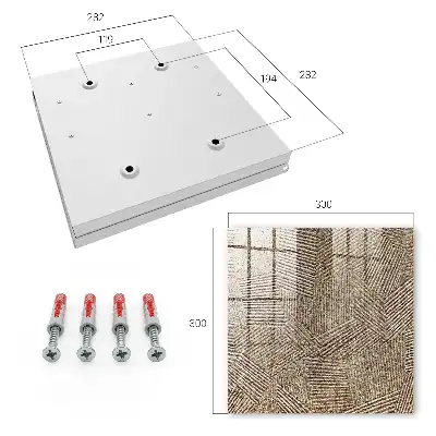 Key box for home Geometric pattern of diagonal lines
