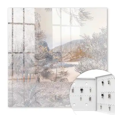 Key cabinet Mountain peace without a dot