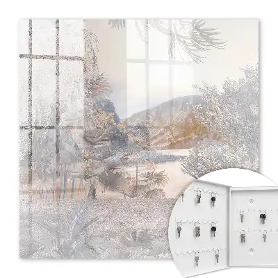 Key cabinet Mountain peace without a dot