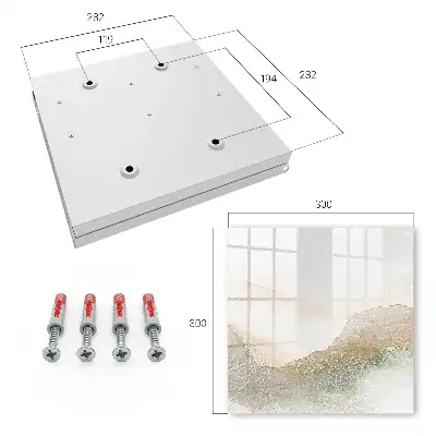 Decorative key box Harmony of nature, soothing climate