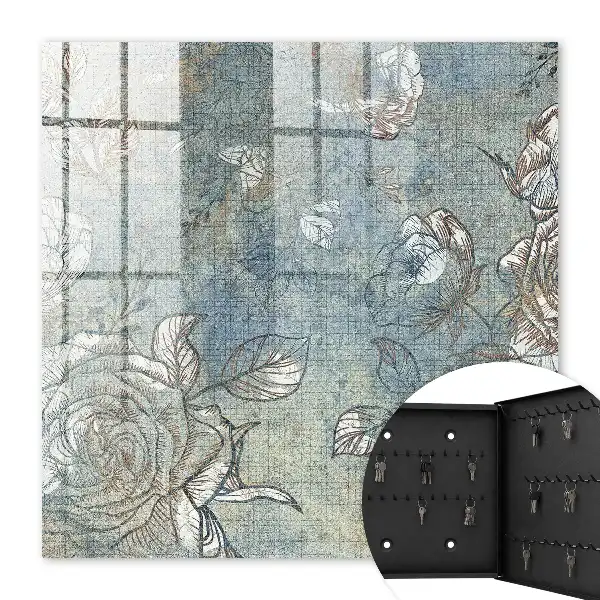 Key box for home Floral pattern, peace, elegance