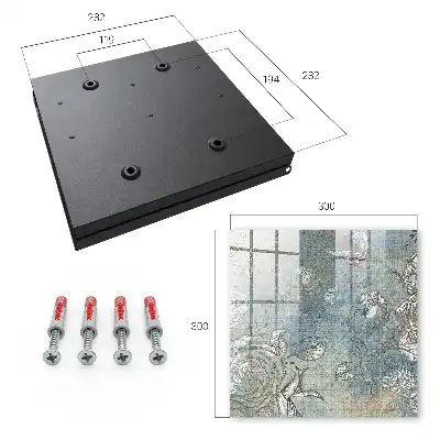 Key box for home Floral pattern, peace, elegance