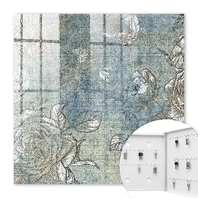 Key box for home Floral pattern, peace, elegance