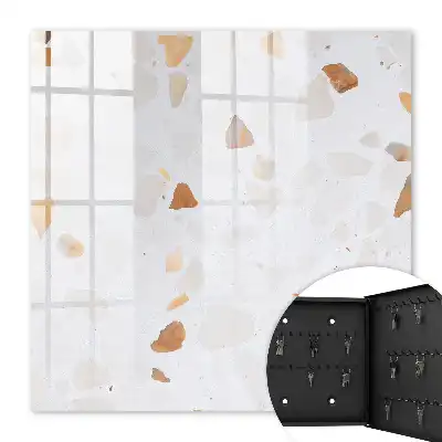 Wall mounted key box Colorful stones, diverse and dynamic