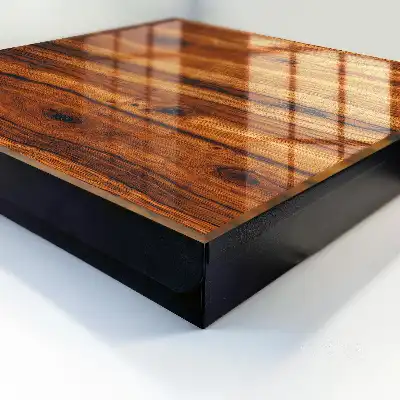 Key box for home Wooden texture with clear grain