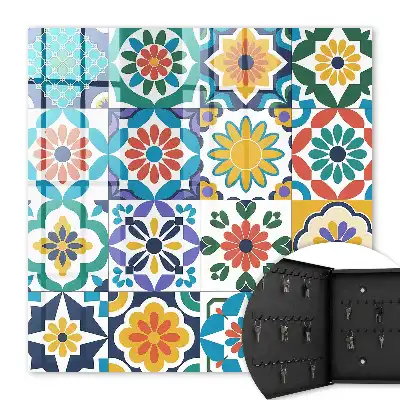 Key cabinet Floral patterns full of energy