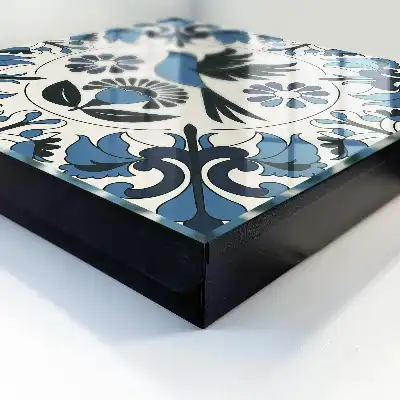Decorative Blue Bird Key Box