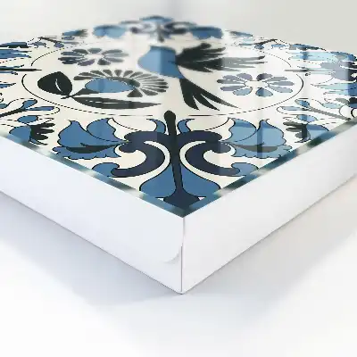 Decorative Blue Bird Key Box