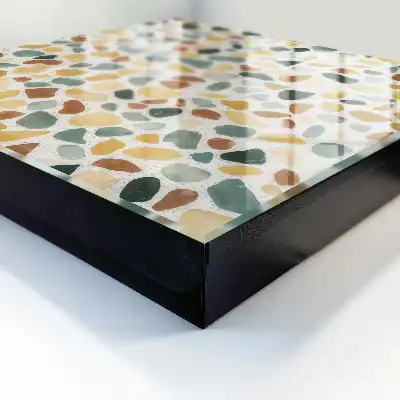 Decorative key box Pebbles mosaic pattern