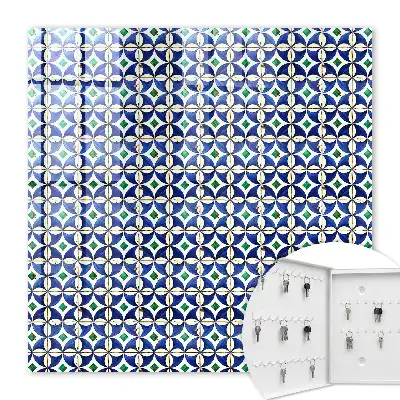 Key cabinet Geometric abstraction, harmonious colors