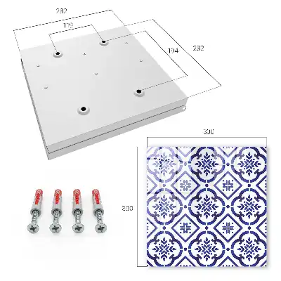 Elegant Wall Mounted Key Cabinet