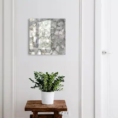 Decorative key box Stone mosaic for modern interiors