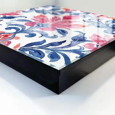 Colorful decorative wall mounted key box