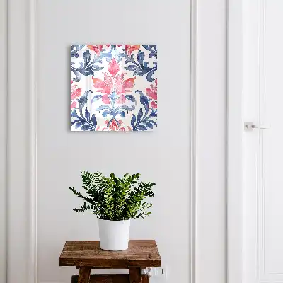 Colorful decorative wall mounted key box