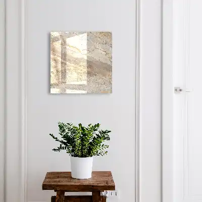 Decorative key box Elegant marble effect