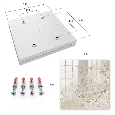 Wall mounted key cabinet Beige texture natural structure