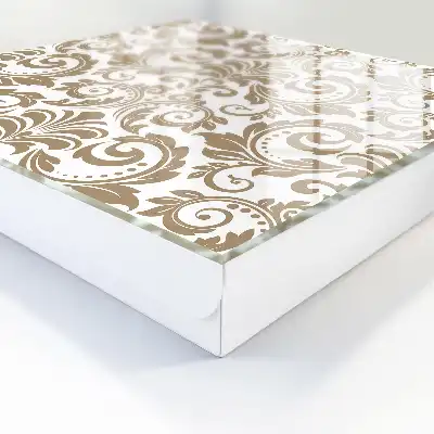 Floral Ornament Wall Mounted Key Box