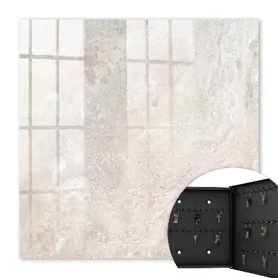 Key box for home Beige abstractions in shades of beige