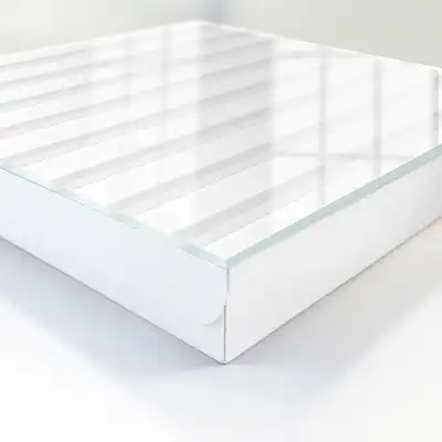 Wall mounted key box Vertical stripes in minimalist style