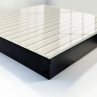 Key box for home Vertical light stripes in the background