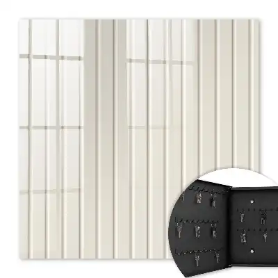 Key box for home Vertical light stripes in the background