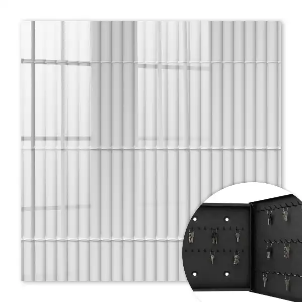 Wall mounted key box Geometric texture with a rhythmic pattern