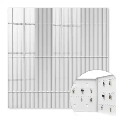 Wall mounted key box Geometric texture with a rhythmic pattern