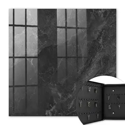 Key box for home Gray stone depth of structure