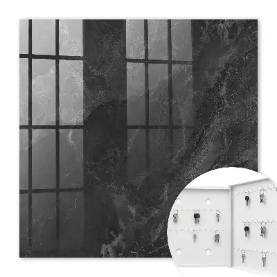 Key box for home Gray stone depth of structure