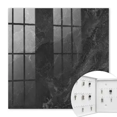 Key box for home Gray stone depth of structure