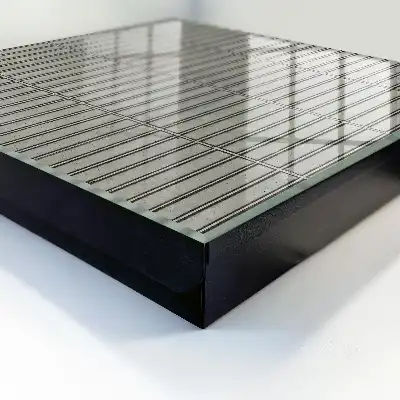 Key box for home Gray tiles with geometric pattern