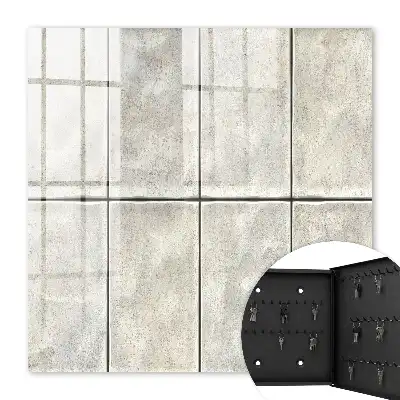 Key cabinet Modern elegance with shades of gray