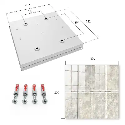 Key cabinet Modern elegance with shades of gray