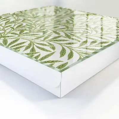 Key box for home Green nature in the background elegance