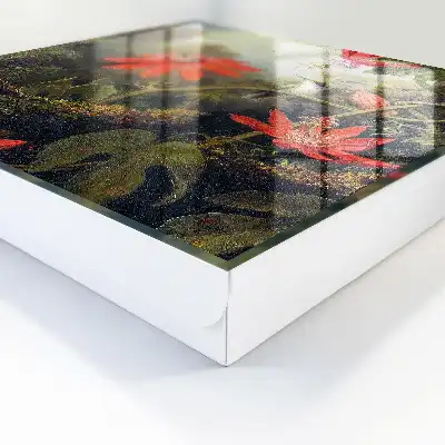 Wall mounted key cabinet The exotic nature of the dense forest