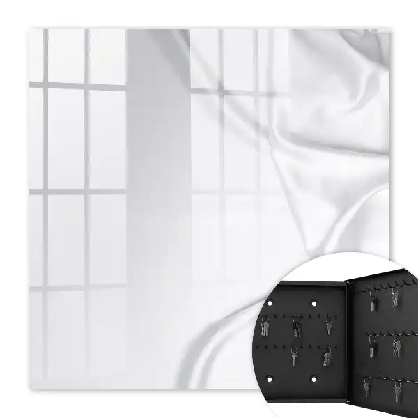 Decorative key box Satin bedding material minimalist