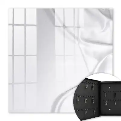 Decorative key box Satin bedding material minimalist