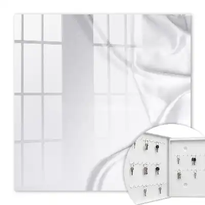 Decorative key box Satin bedding material minimalist