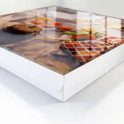 Key box for home Summer picnic with fruit and a book