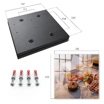Key box for home Summer picnic with fruit and a book
