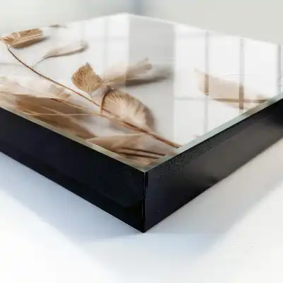 Wall mounted key box Subtle nature in the bright background