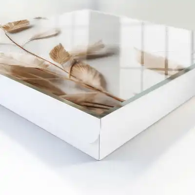 Wall mounted key box Subtle nature in the bright background