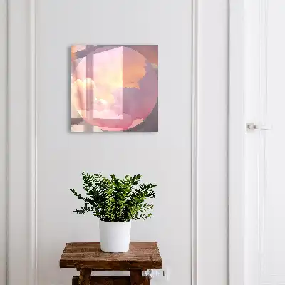 Decorative key box Ethereal clouds aura of delight