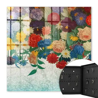 Key cabinet Flower paradise of life energy