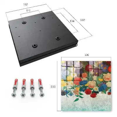 Key cabinet Flower paradise of life energy